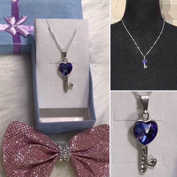 Boutique - 💎 bling ⚡️ sparkle  - key - royal blue - Picture 2 of 7